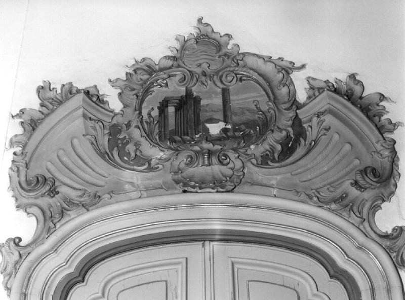 PAESAGGIO CON ROVINE (dipinto, elemento d'insieme) - ambito ligure (inizio sec. XX)