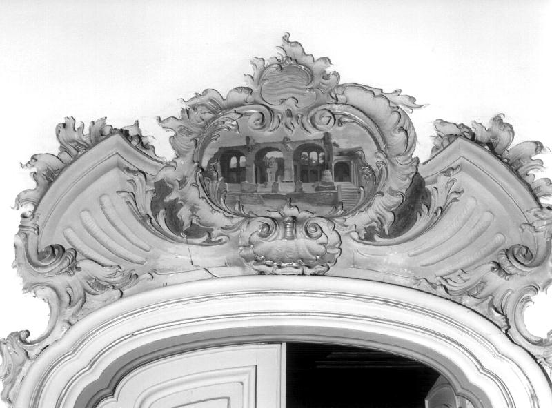 PAESAGGIO CON ROVINE (dipinto, elemento d'insieme) - ambito ligure (inizio sec. XX)