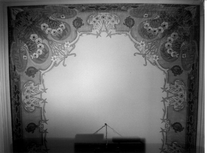 MOTIVI DECORATIVI FLOREALI/ MOTIVI DECORATIVI VEGETALI (dipinto, elemento d'insieme) - ambito ligure (inizio sec. XX)