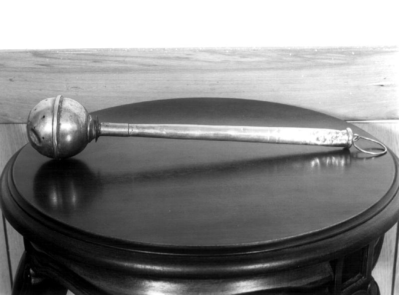 aspersorio, opera isolata - bottega genovese (sec. XVIII)