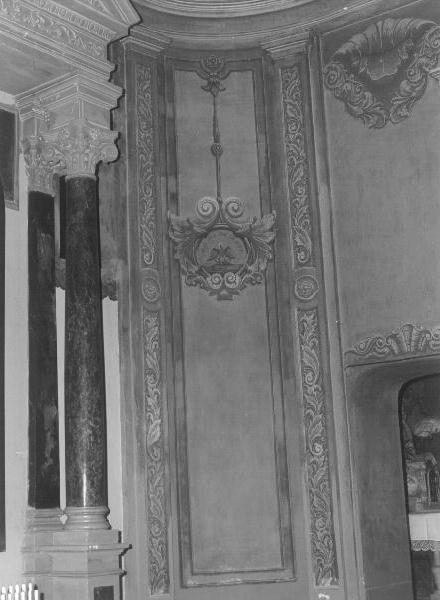 decorazione pittorica, coppia - ambito ligure (sec. XX)