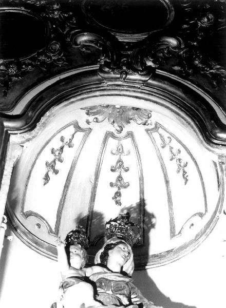 decorazione plastica, elemento d'insieme - bottega ligure (seconda metà sec. XVIII)