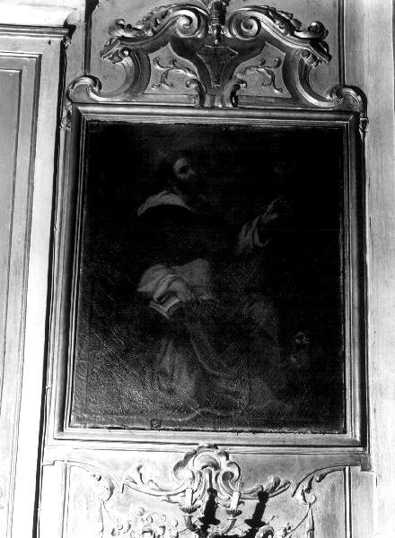 San Domenico (dipinto, elemento d'insieme) - ambito ligure (seconda metà sec. XVIII)