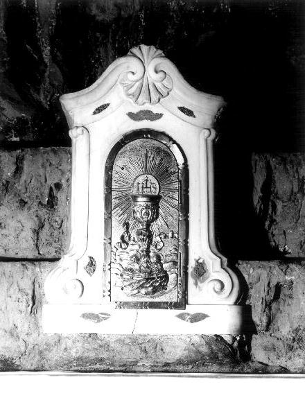 tabernacolo, elemento d'insieme - bottega ligure (terzo quarto sec. XIX)