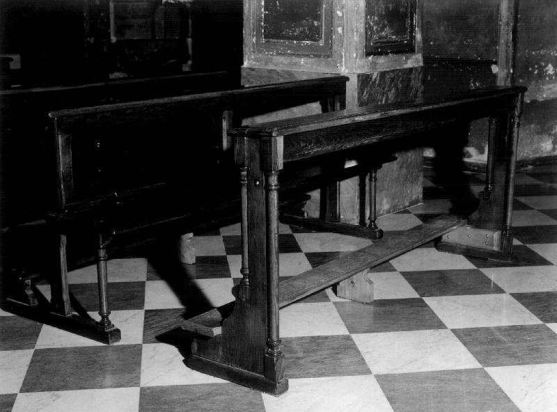 panca, opera isolata - bottega ligure (inizio sec. XX)