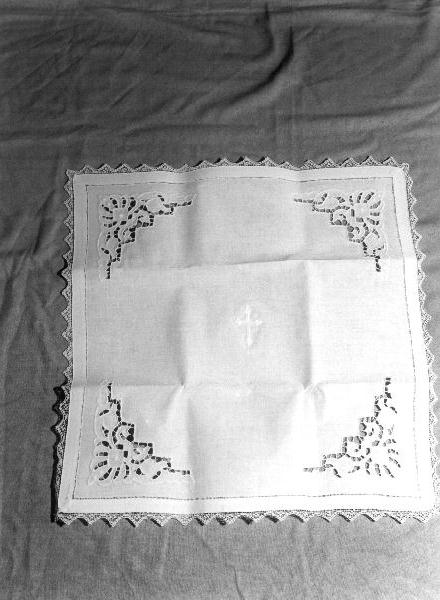 corporale, opera isolata - manifattura ligure (ultimo quarto sec. XIX)