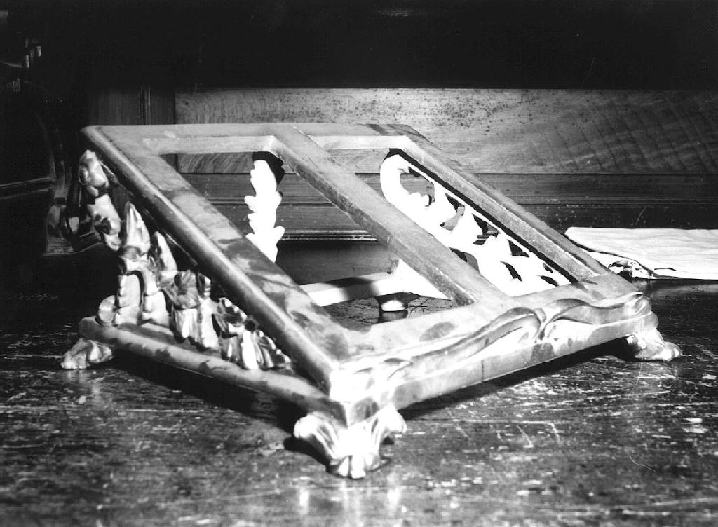 leggio d'altare, opera isolata - bottega ligure (secondo quarto sec. XIX)