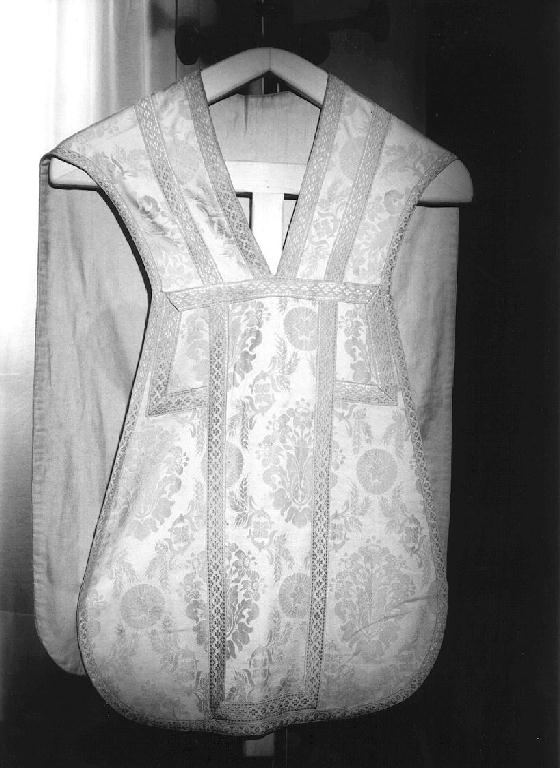 motivi decorativi vegetali (pianeta, elemento d'insieme) - manifattura ligure (secondo quarto sec. XX)