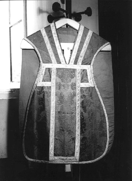 motivi decorativi vegetali (pianeta, elemento d'insieme) - manifattura ligure (secondo quarto sec. XX)