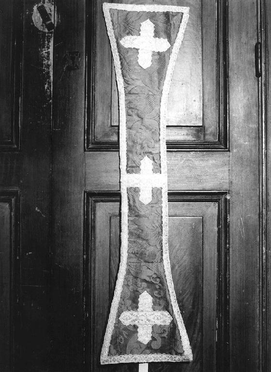 croce (manipolo, opera isolata) - manifattura ligure (ultimo quarto sec. XIX)