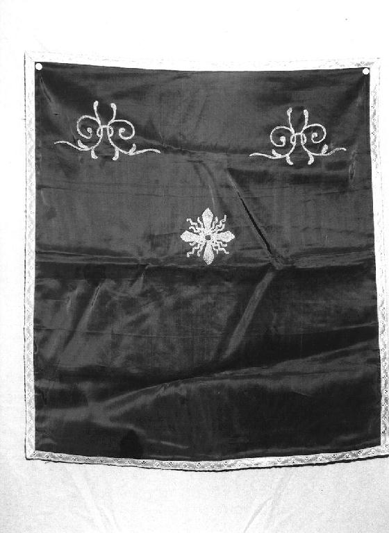 croce (velo di calice, elemento d'insieme) - manifattura ligure (prima metà sec. XX)