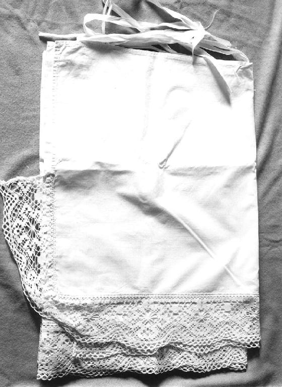 tovaglia d'altare, coppia - manifattura ligure (prima metà sec. XX)