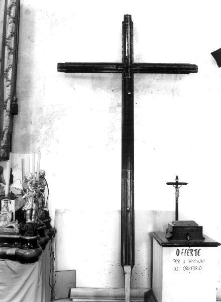 croce, opera isolata - bottega ligure (secondo quarto sec. XVIII)