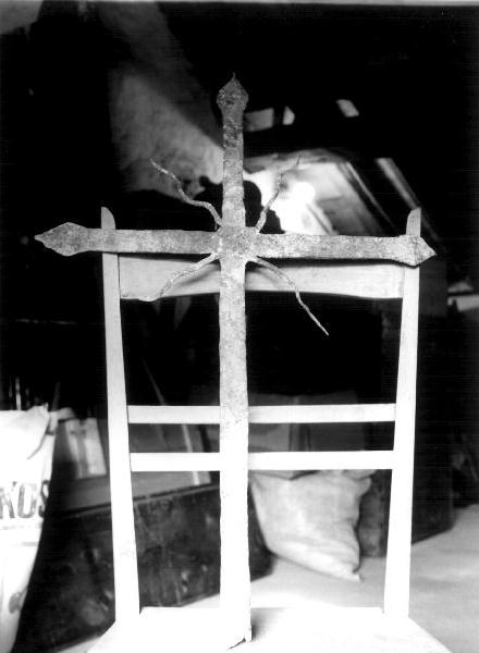 croce, opera isolata - PRODUZIONE LIGURE (secc. XVII/ XVIII)