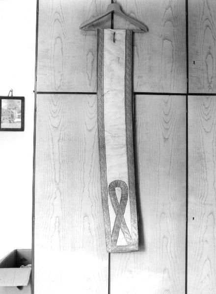 banda processionale, elemento d'insieme - manifattura ligure (primo quarto sec. XX)