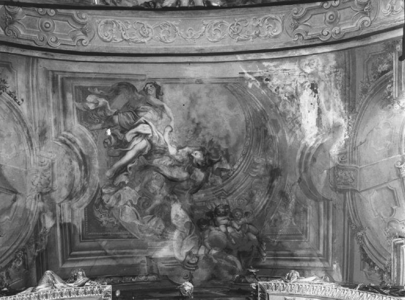 angeli (dipinto, elemento d'insieme) di De Ferrari Lorenzo, De Ferrari Gregorio (prima metà sec. XVIII)