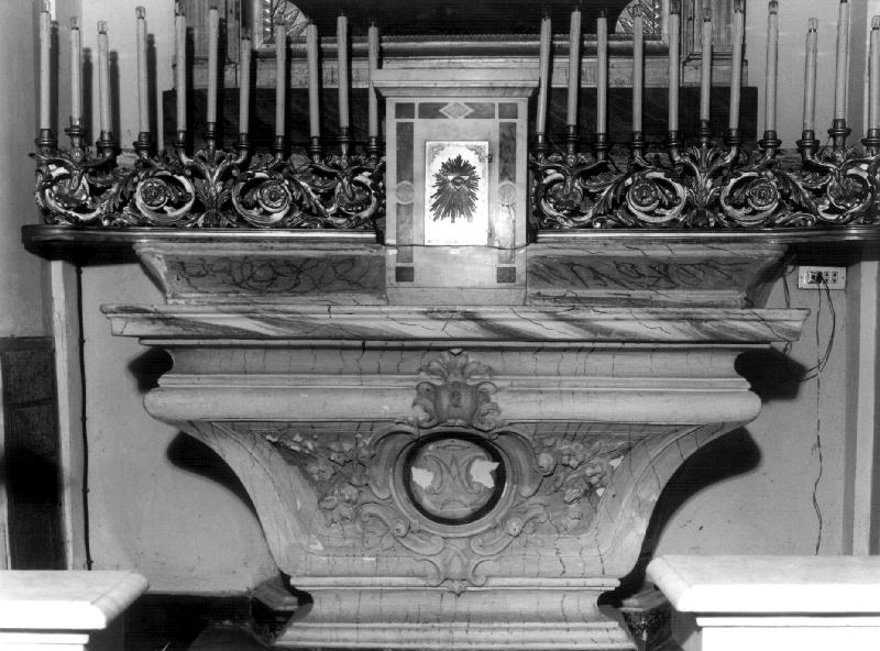 altare, insieme - bottega genovese (sec. XVIII)