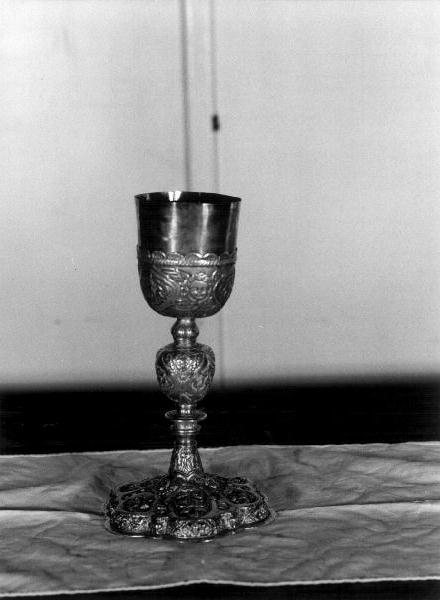 calice, opera isolata - bottega genovese (prima metà sec. XVII)