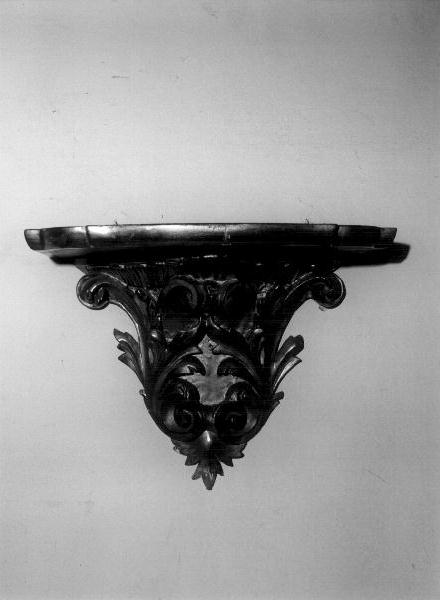 motivi decorativi a girali vegetali (decorazione plastica, opera isolata) - bottega genovese (sec. XIX)