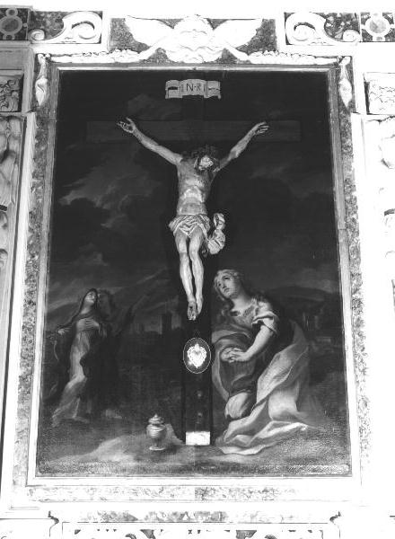 Cristo crocifisso (crocifisso, elemento d'insieme) - bottega ligure (prima metà sec. XVIII)