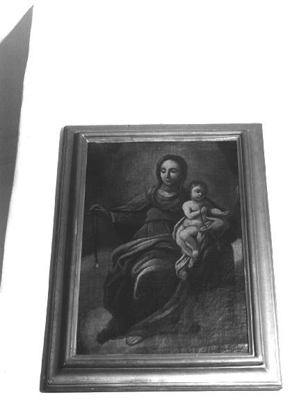 Madonna del Rosario (dipinto, opera isolata) - ambito ligure (seconda metà sec. XIX)