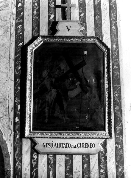 stazioni della via crucis (Via Crucis, ciclo) - ambito genovese (seconda metà sec. XVII)
