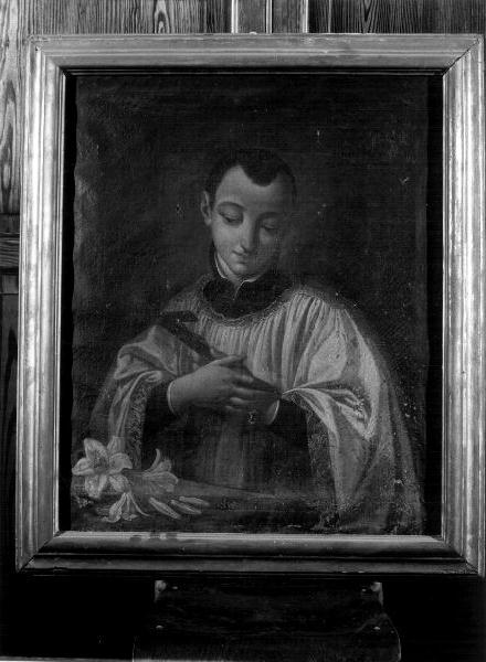 San Luigi Gonzaga (dipinto, opera isolata) - ambito genovese (inizio sec. XIX)