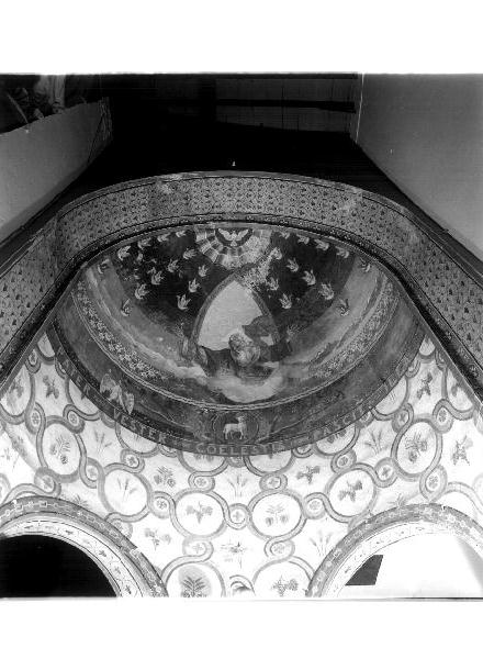 Trinità (dipinto, opera isolata) di Leggero Luigi Gerolamo (primo quarto sec. XX)