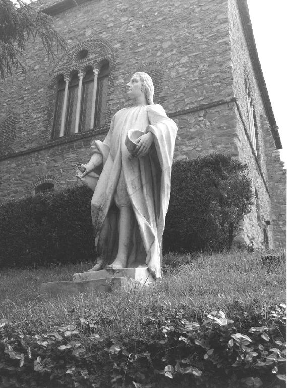 figura maschile (statua, opera isolata) - bottega ligure (secc. XVIII/ XIX)