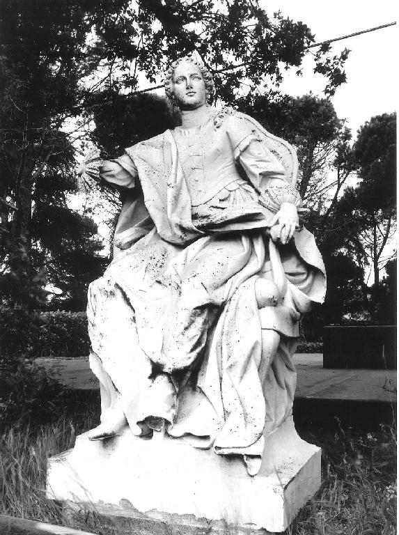 Violante Cebà Grimaldi Salvago (statua, opera isolata) - bottega ligure (seconda metà sec. XVIII)