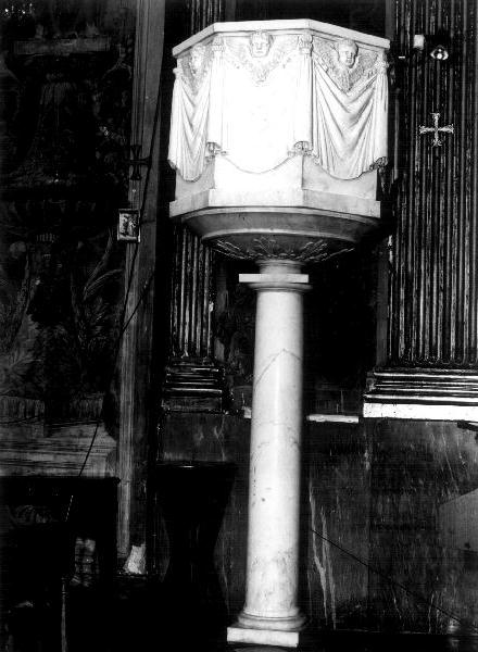 CHERUBINI (pulpito, elemento d'insieme) - bottega ligure (secondo quarto sec. XIX)