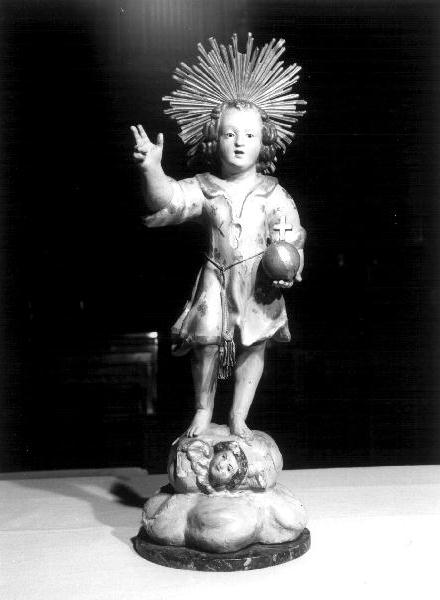 Gesù Bambino (statua, opera isolata) - ambito genovese (fine/inizio secc. XVII/ XVIII)