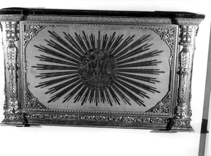 Fede/ Speranza (cornice di paliotto, elemento d'insieme) - bottega ligure (sec. XIX)