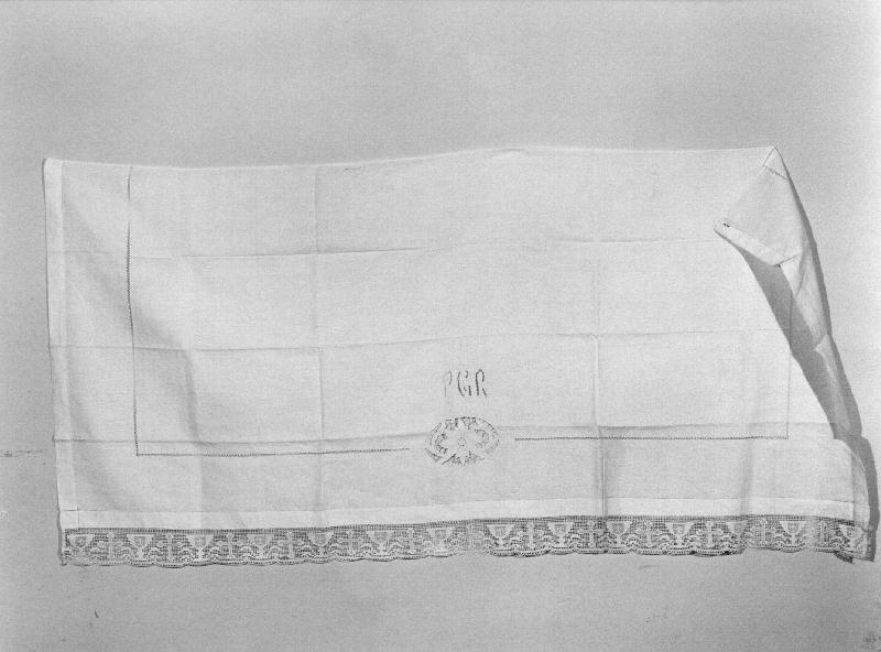 tovaglia d'altare, opera isolata - manifattura ligure (inizio sec. XX)