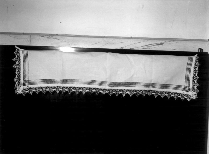 tovaglia d'altare, opera isolata - manifattura ligure (primo quarto sec. XX)