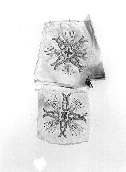 tessuto, frammento - manifattura ligure (prima metà sec. XIX)