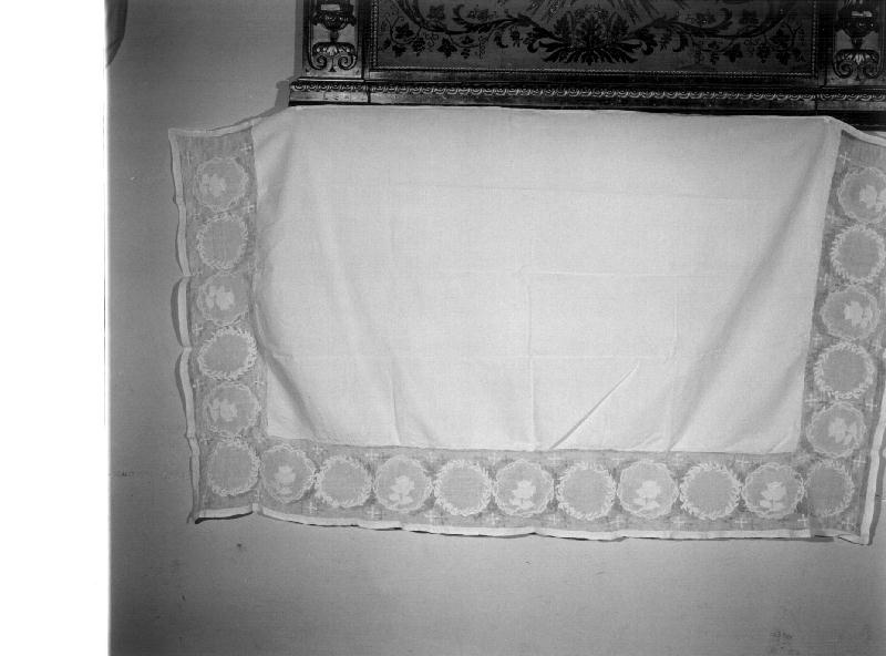 fiore (tovaglia d'altare, opera isolata) - manifattura ligure (prima metà sec. XX)