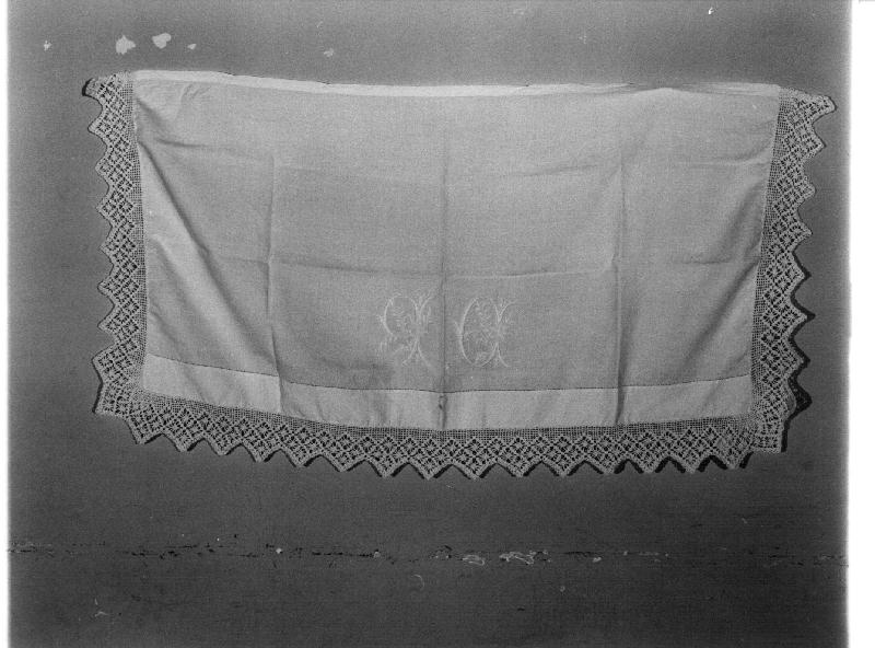 tovaglia d'altare, opera isolata - manifattura ligure (primo quarto sec. XX)