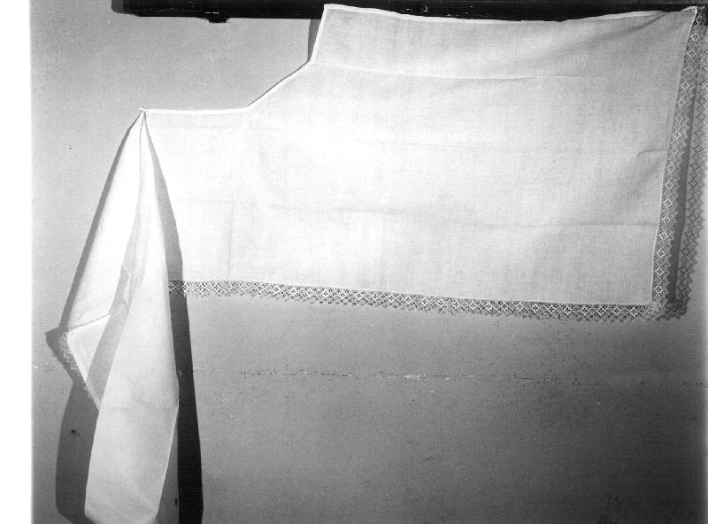 tovaglia d'altare, opera isolata - manifattura ligure (inizio sec. XX)