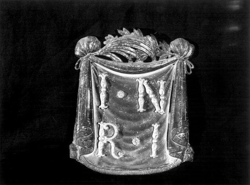 targa, opera isolata - PRODUZIONE GENOVESE (sec. XIX)