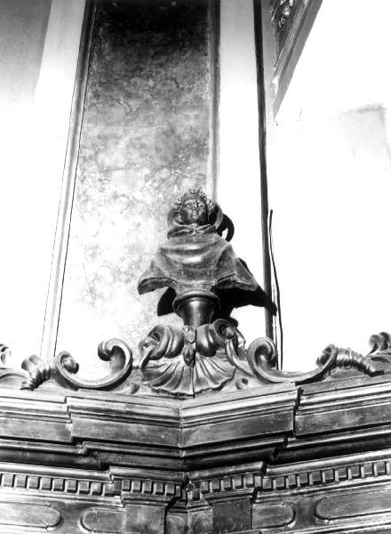 SAN NICOLA DA TOLENTINO (busto, coppia) - bottega ligure (fine/inizio secc. XVII/ XVIII)