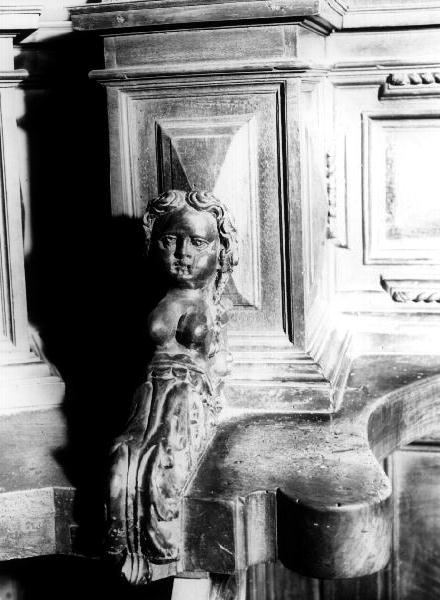 SIRENA (scultura, serie) - bottega ligure (fine/inizio secc. XVII/ XVIII)