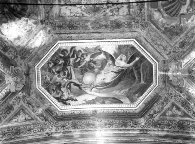 episodi dell'Apocalisse (dipinto, elemento d'insieme) di Isola Giuseppe (sec. XIX)