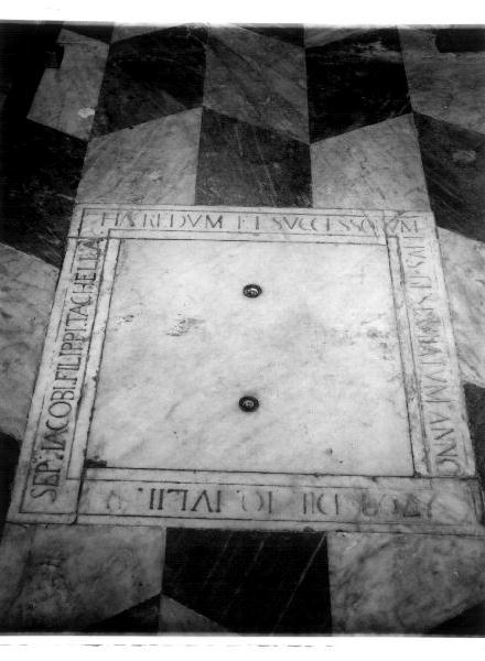 lapide, elemento d'insieme - bottega ligure (sec. XVIII)