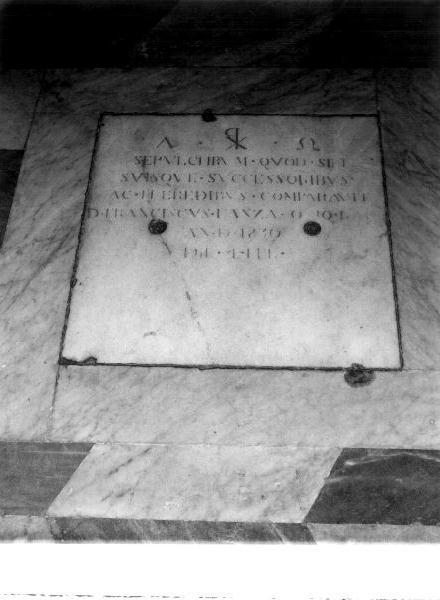 lapide, opera isolata - bottega ligure (sec. XIX)