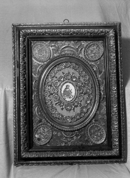 ECCE HOMO (reliquiario, elemento d'insieme) - PRODUZIONE LIGURE (sec. XIX)