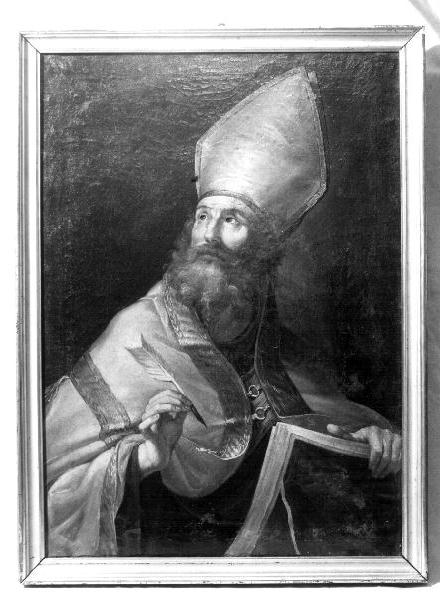 Sant'Agostino (dipinto, opera isolata) - ambito ligure (secc. XVIII/ XIX)