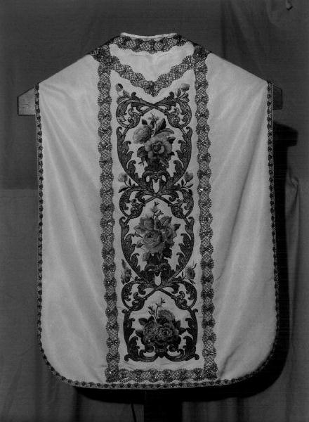 MOTIVI DECORATIVI FLOREALI (pianeta, elemento d'insieme) - manifattura ligure (sec. XIX)