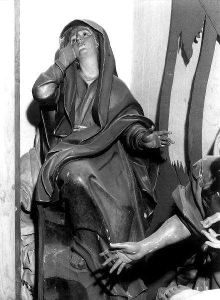 compianto sul Cristo morto (gruppo scultoreo, opera isolata) di Maragliano Anton Maria (prima metà sec. XVIII)