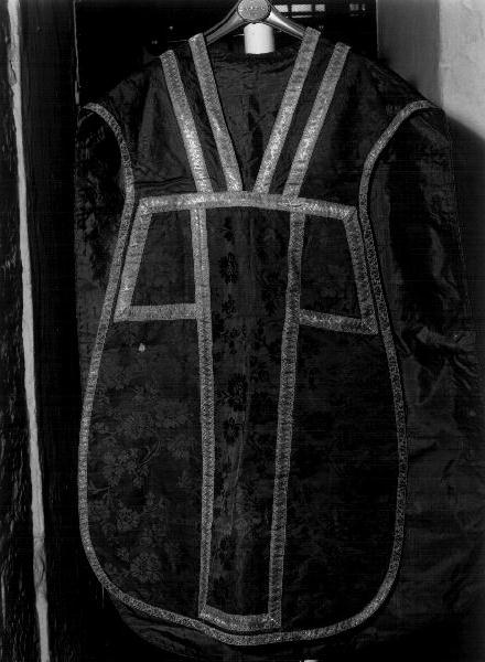 pianeta, elemento d'insieme - bottega ligure (terzo quarto sec. XIX)